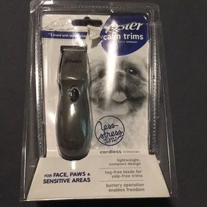 oster cordless pet hair trimmer